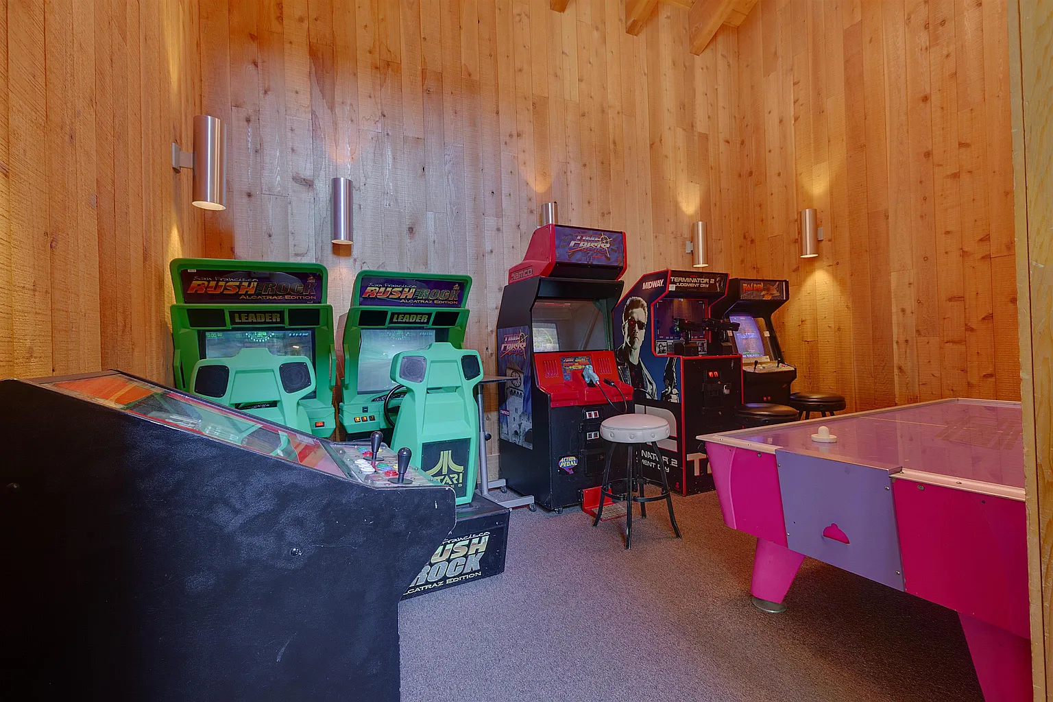 Lodge game room.
